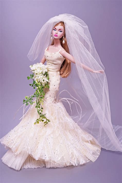 Wedding Gown Lovely Wedding Dress Barbie Wedding Dress Doll Clothes Barbie Doll Dress