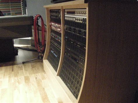 Custom Built 2 bay Studio Rack_recording studio furniture | Music studio room, Recording studio ...