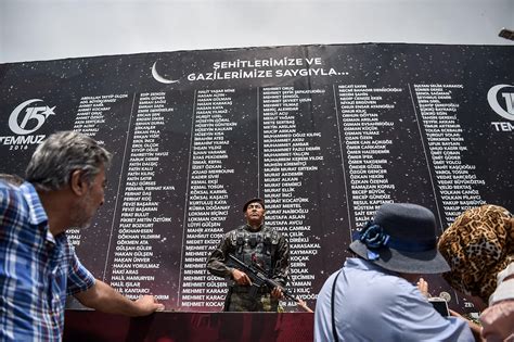 Turkey Marks Anniversary Of Failed Coup Against Government