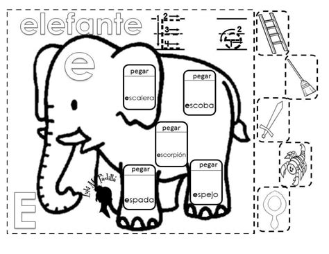 Match each animal with the correct picture. Material-interactivo-de-silabas-para-preescolar-y-primaria ...