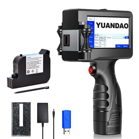 Buy Yuandao Handheld Inkjet Printer Smart Portable Quick Drying Inkjet Printer With Inch Led