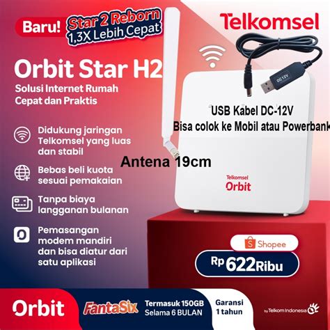 Jual Telkomsel Orbit Star H Modem Wifi G Free Gb Penerus Orbit