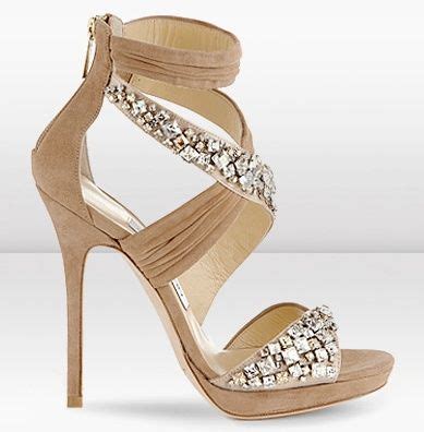 This Nude Sparkle High Heel Shoe Wonder If This Would Come In A Silver Tone Cute Shoes