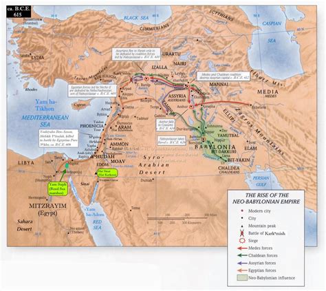 The Fall Of Assyria Rise Of Babylonia War Lasting Roughly Between 626