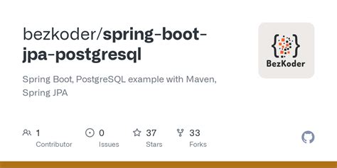 Spring Boot Jpa Postgresql Application Properties At Master Bezkoder
