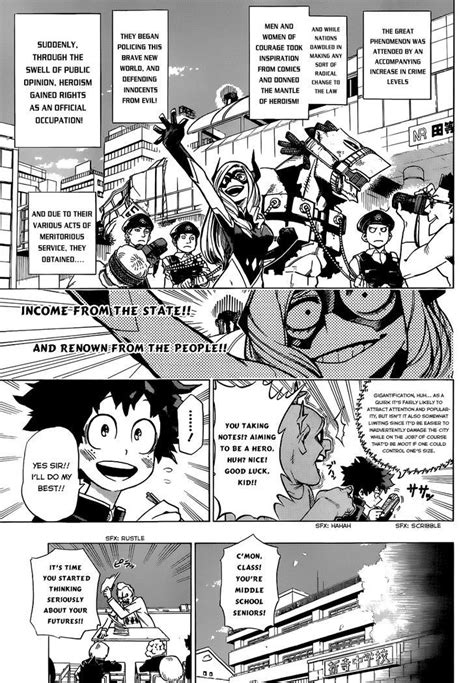 Boku No Hero Academia Chapter 1 Online Free Manga Read Image 9 Boku No