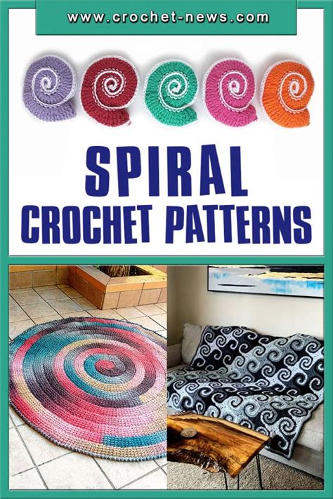 10 Spiral Crochet Patterns Crochet News