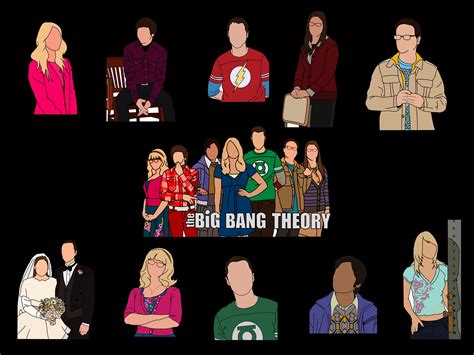 Big Bang Theory Sticker Bundle Sheldon Leonard Penny Amy Raj