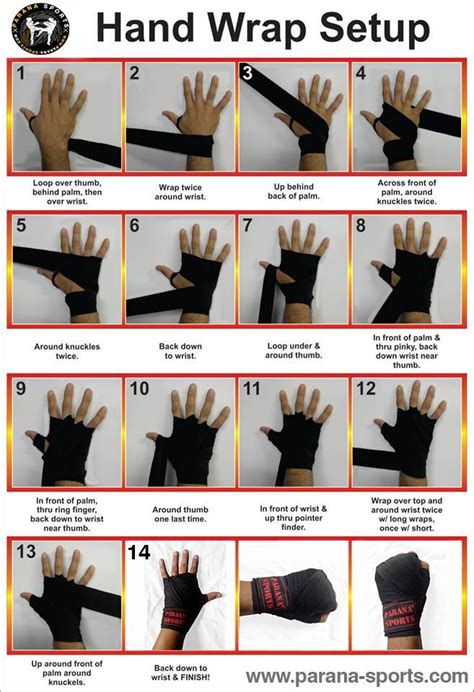 Hand Wrap Setup Easy Way To Wrap Your Hand And Get Ready For The
