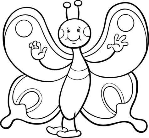 24 Cartoon Butterfly Coloring Pages Homecolor Homecolor