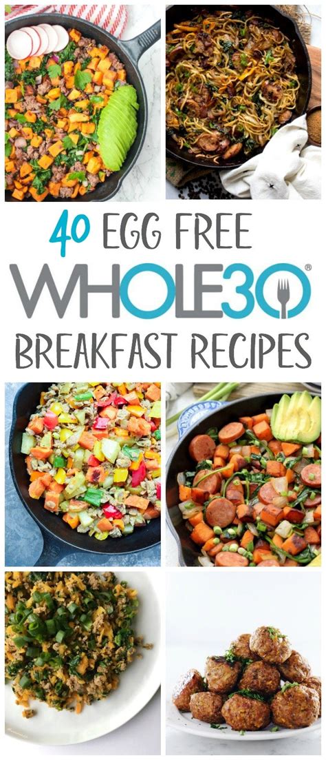 40 Egg Free Whole30 Breakfast Recipes Whole Kitchen Sink