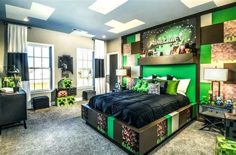30 Minecraft Bedroom Interior Design Background Kiamedia