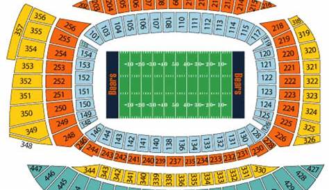 Breakdown Of The Soldier Field Seating Chart | Chicago Bears