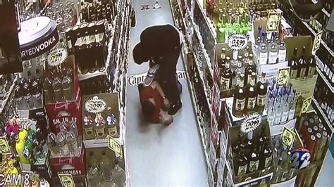 Violent Liquor Store Robbery Caught On Camera YouTube
