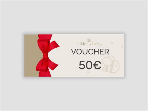 Voucher 50€ - Chic My Baby