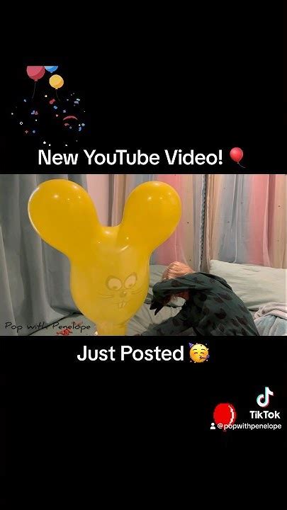 go check out my new video 🥳 balloonpop balloongirl youtube