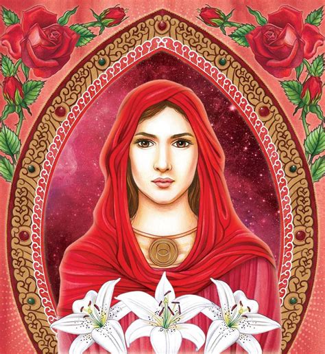 Sophia Synergy Mary Magdalene Spiritual Art Goddess Art
