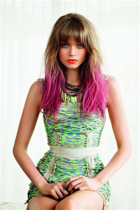 Trendy Girl Nyc Hair Trend Dip Dye Hair