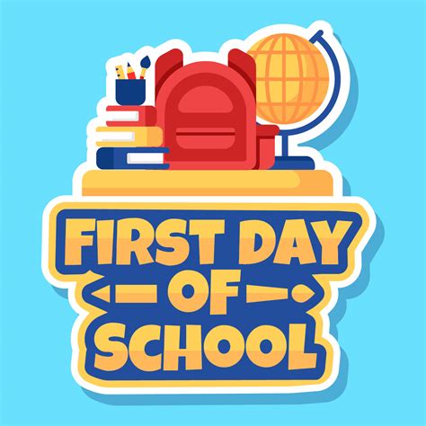 First Day Of School Sign Svg