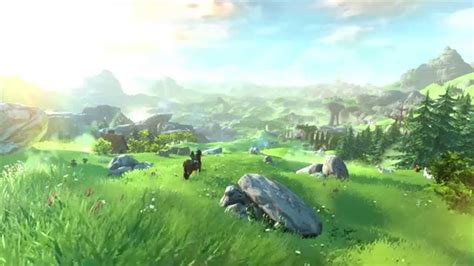 The Legend Of Zelda Breath Of The Wild Trailer E3 2014 Youtube