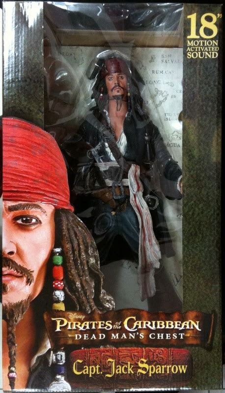 Neca Pirates Of The Caribbean Dead Mans Chestmotion Activated Sound 【ジャック・スパロウ 18インチjack