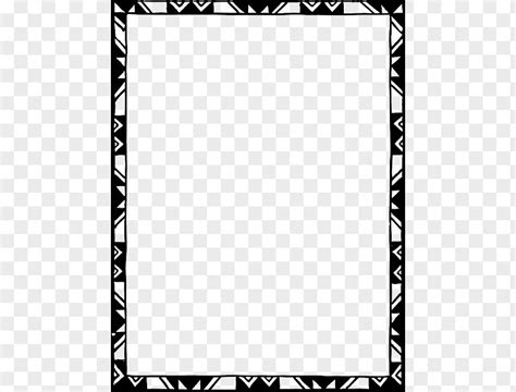 Border Design Black And White Tribal Posted By Christian Craig