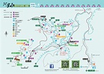阿里山森林遊樂區內景點介紹暨阿里山地圖Alishan Map
