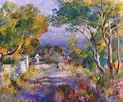 The estaque, 1882 - Pierre-Auguste Renoir - WikiArt.org