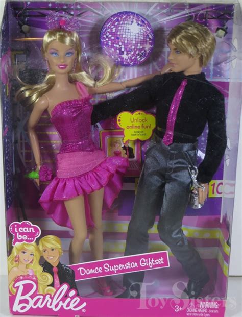 2010 Barbie I Can Be Dance Superstar Tset Toy Sisters