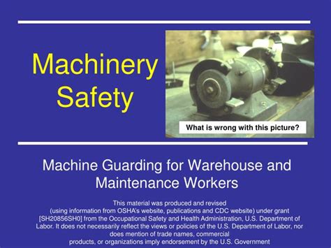 Ppt Machinery Safety Powerpoint Presentation Free Download Id2957523