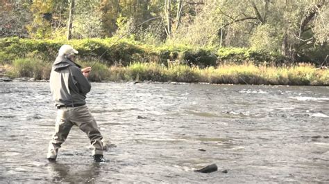 Fly Fishing On The Salmon River Youtube