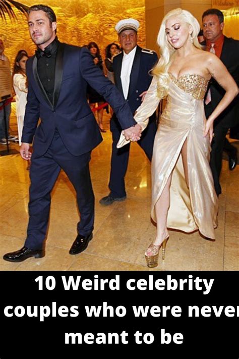 10 Weird Celebrity Couples Who Were Never Meant To Be Celebrity