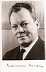 Signed photograph of Willy Brandt by Brandt, Willy (Herbert Ernst Karl ...