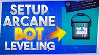How To Setup Level UP Roles With ARCANE Bot On Discord For Free - YouTube