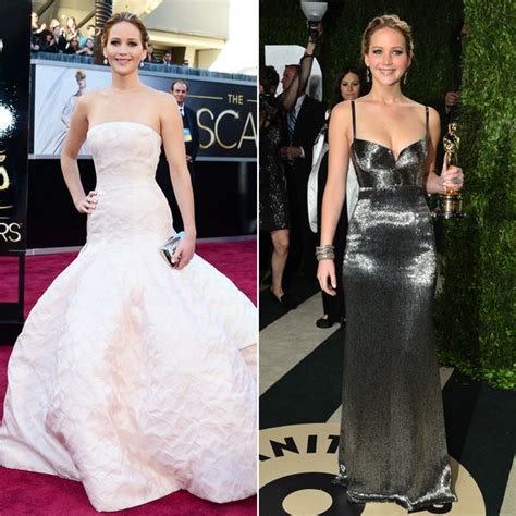 Jennifer Lawrence Oscar Dresses 2013 Pictures Popsugar Fashion