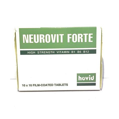 Hovid Neurovit Forte Tablets X 100 Jumia Nigeria