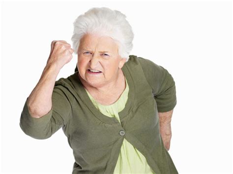 Angry Old Lady Blank Template Imgflip