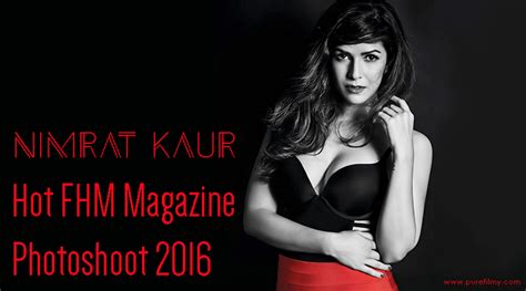 Nimrat Kaur Hot Fhm Magazine Photoshoot 2016 Pure Filmy