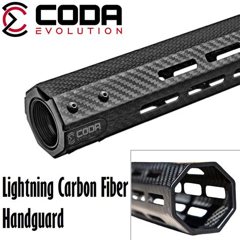 Coda Evolution Lightning Carbon Fiber Handguards Speed Shooters