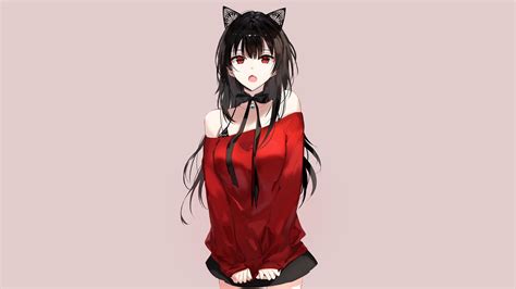 63 Anime Girl Wallpaper Black Hair Zflas