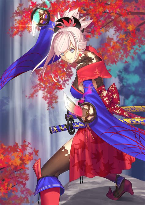 Saber Miyamoto Musashi Fategrand Order Mobile Wallpaper 2092376