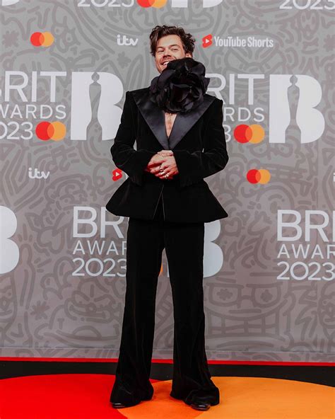 Harry Styles Dazzles At The Brit Awards