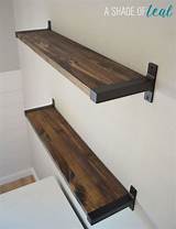 Diy Stair Shelves