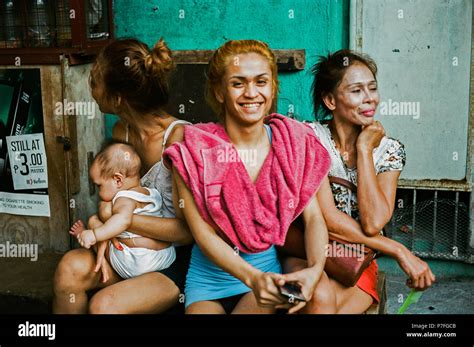 Prostitutes In Manila Stock Photo Alamy