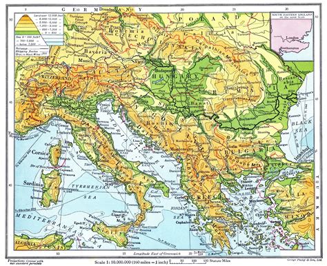Online Maps Southern Europe Map