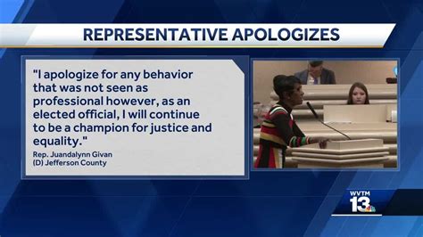 Lawmaker Apologizes For Outburst On Alabama House Floor