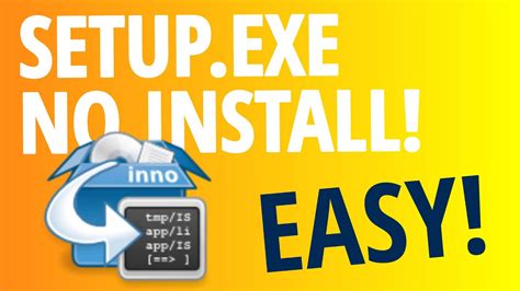 How To Extract Most Setup Exe Files Without Having To Install
