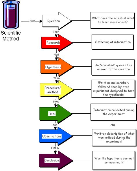 Chart Of Scientific Method