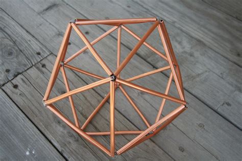 Retropolitan Geometric Copper Pendant Tutorial