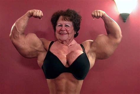 Granny Silvi By GrannyMuscle On DeviantArt Muscle Women Muscular